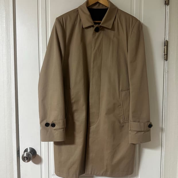 [46] 드러그옴므 싱글 트렌치 코트 베이지