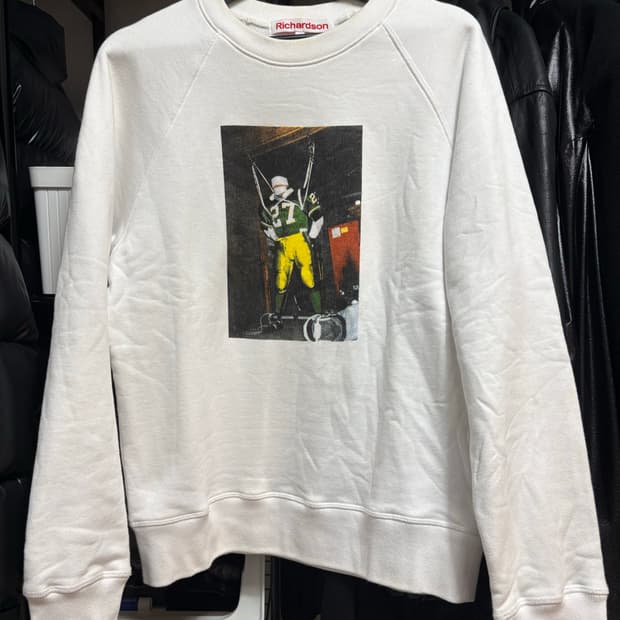 리차드슨 맨투맨 화이트