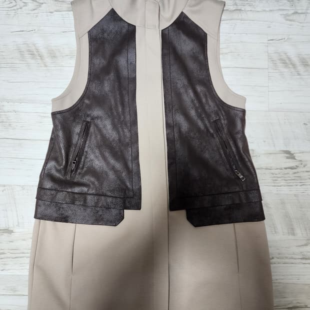 (새상품)RENOMA 레노마 여성 롱 조끼 팜. 6호(66사이즈) 베스트