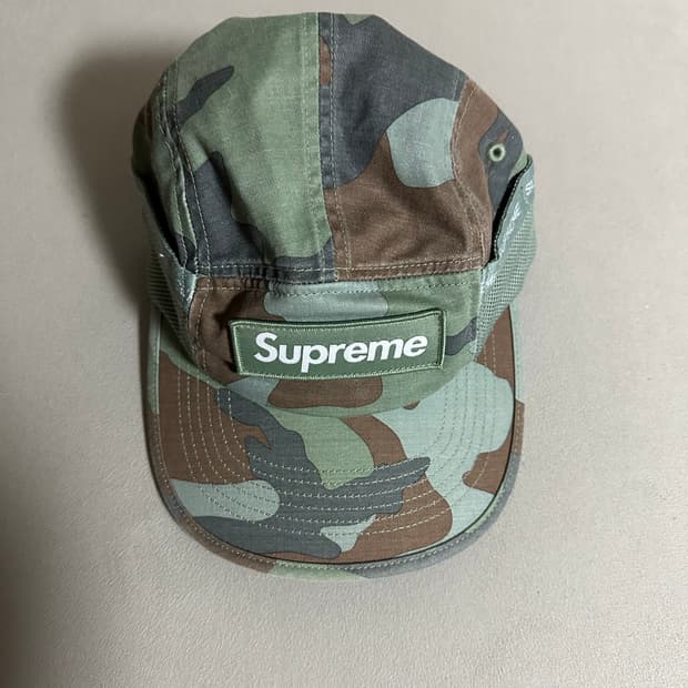 슈프림 밀리터리 캠프캡 