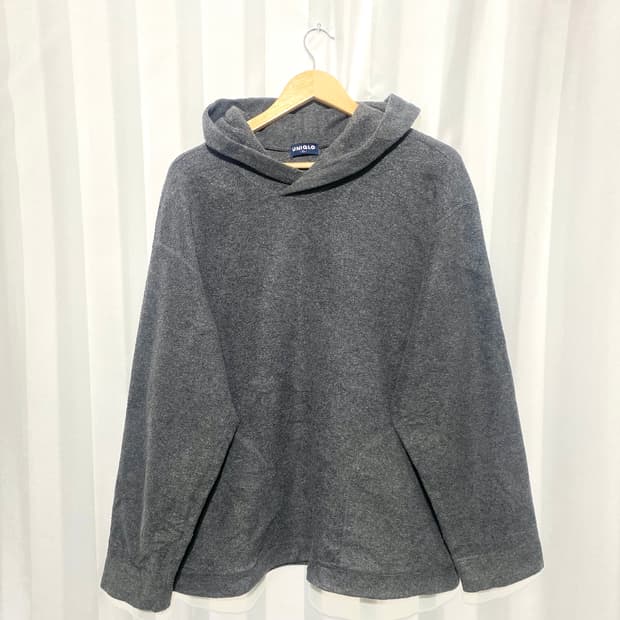 올드 유니클로 후리스 후드