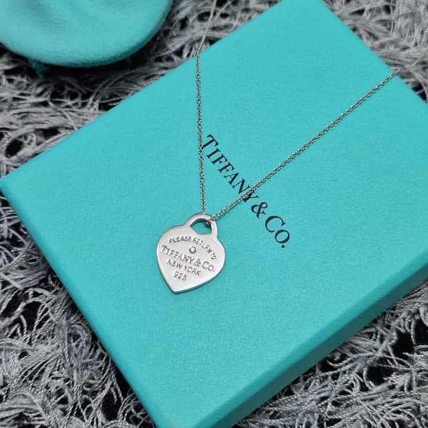 티파니 다이아몬드 리턴투 하트 목걸이 팝니다