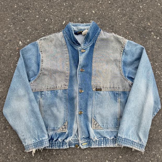 80s 랭글러 데님자켓