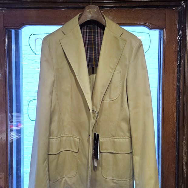 이탈리아 브랜드 HALM 치노자켓