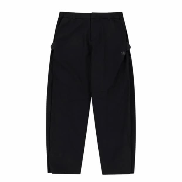 산산기어 사이드 스냅 팬츠 블랙 1사이즈 