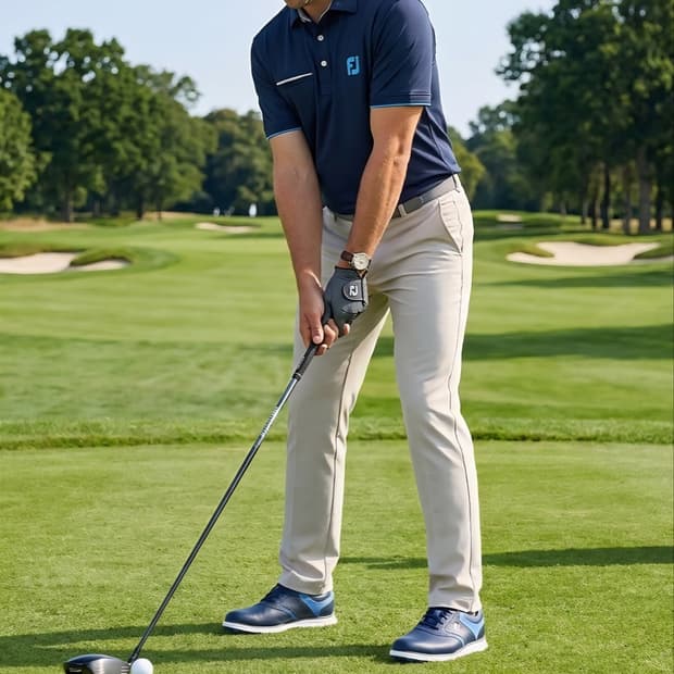 [95]풋조이 반팔 카라티