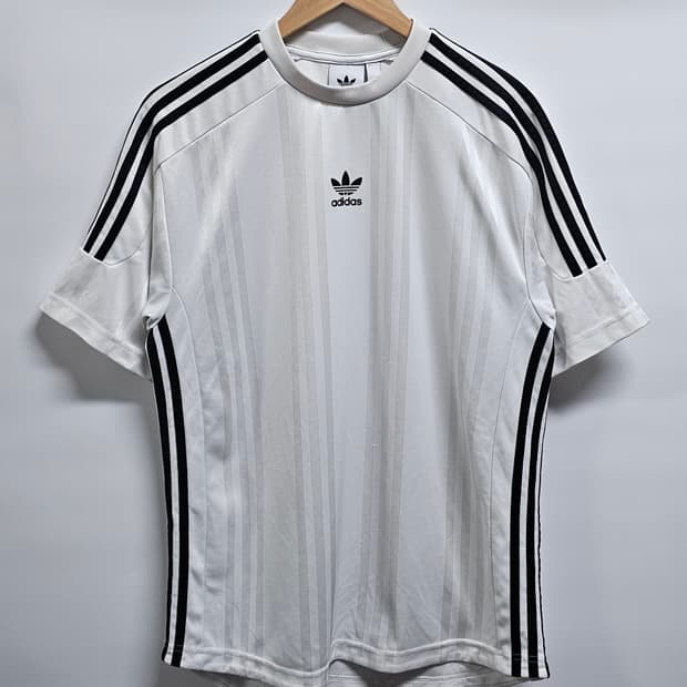 아디다스 자카드 저지 반팔티셔츠 L