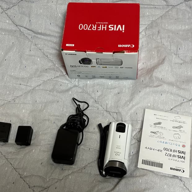 캐논 ivis r700(빅시아랑 동일 모델) 박스o