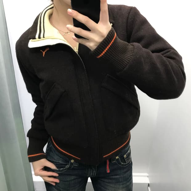 퓨마 리버시블 울 봄버