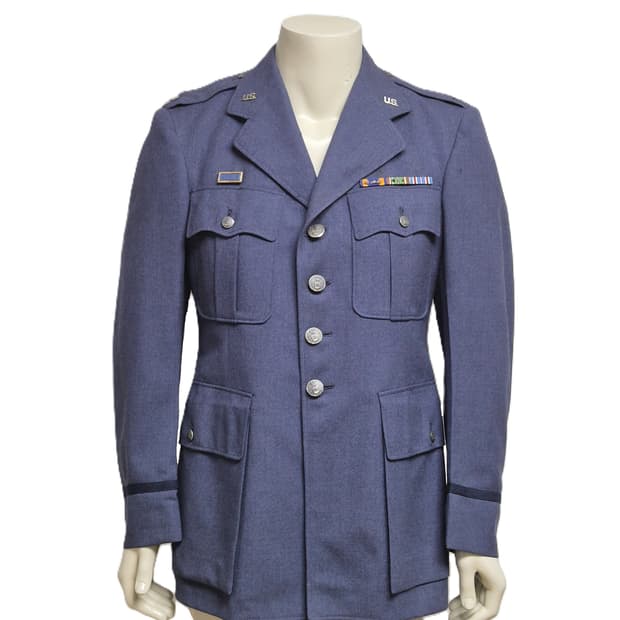 미공군 구형 50년대 대위 정복 전투복 상의 자켓 (L)