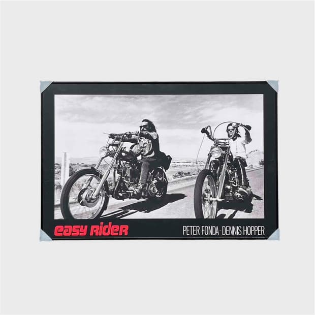 이지라이더 영화 오토바이 빈티지 포스터 (액자포함) 데니스 호퍼