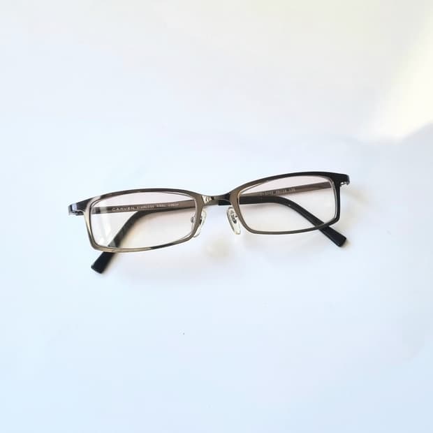 데드스탁 Carven  긱시크 사각 안경테
