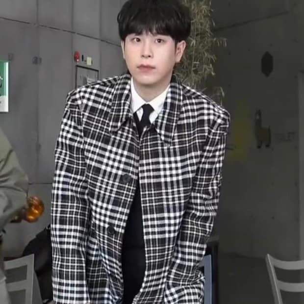 [L] 아미 19fw 피오 체크 코트 (신서유기)