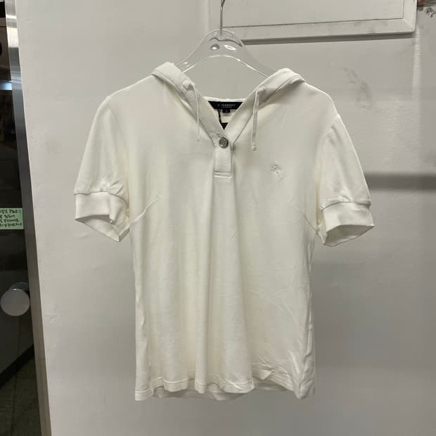 Berberry half button hoodie