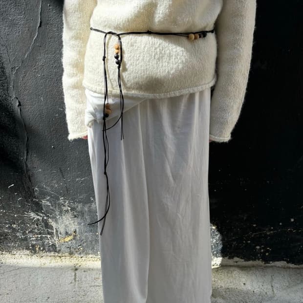 브리즈 아카이브 lump knot belt black