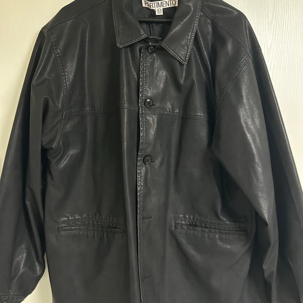 파르티멘토 인조가죽 자켓