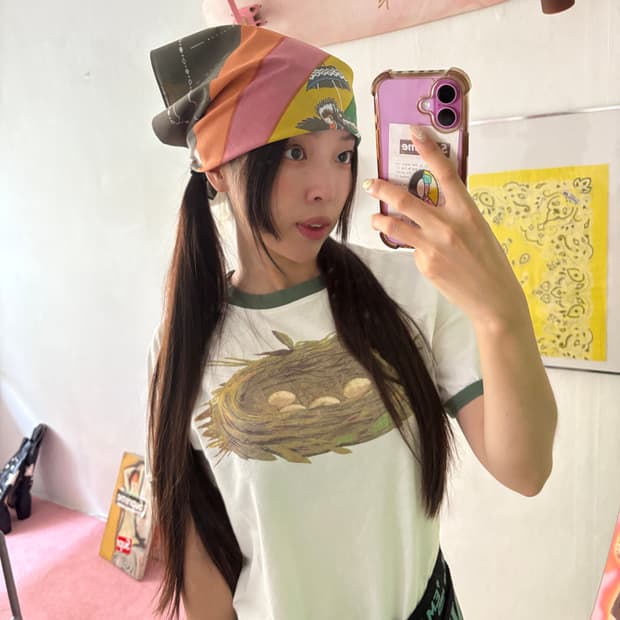 캐피탈 레인보우 반다나