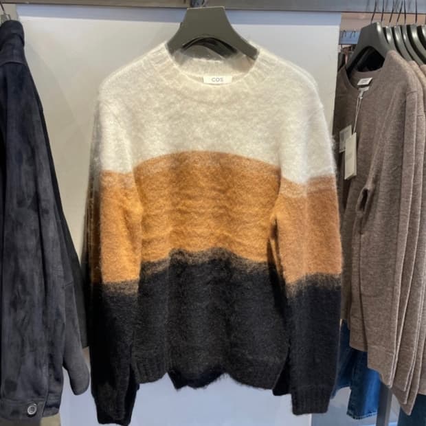 Cos 모헤어 맨즈 니트