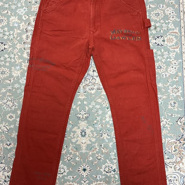 (32)아비렉스 카펜터 레터링 팬츠