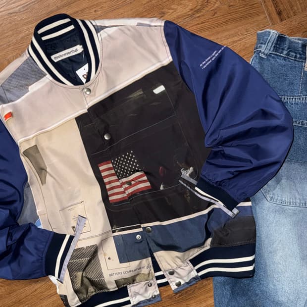 디스이즈네버댓 바람막이 점퍼 