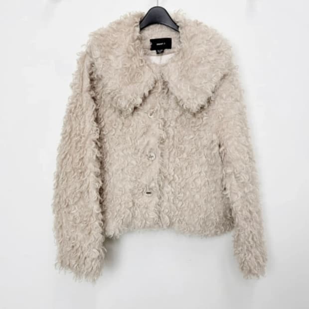 프로스트제이 코튼캔디 퍼자켓