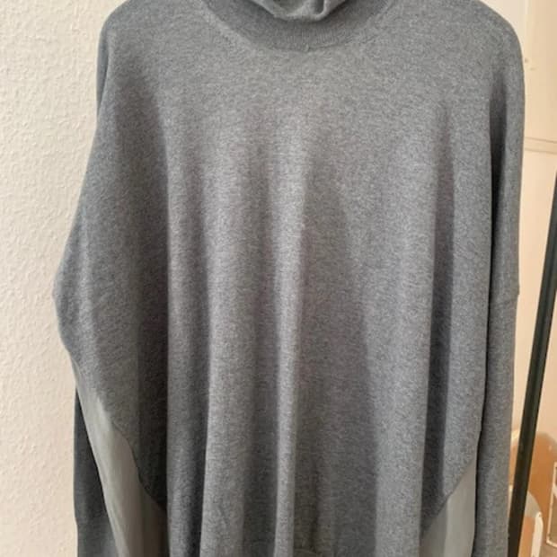 Acne studios 메리노울 실크 니트