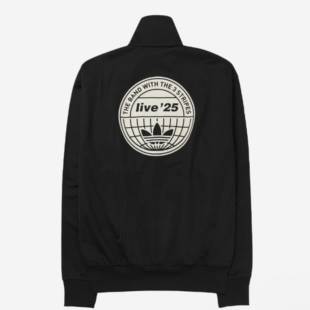 아디다스 x 오아시스 트랙 탑 블랙 L, XL