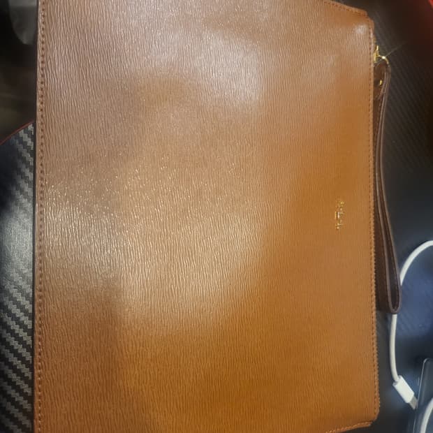 랄프로렌 크러치 가죽