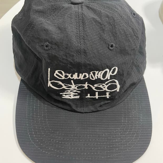 발란사X준이나와가 나일론 볼캡 블랙