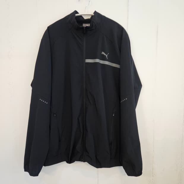 퓨마 블랙 트랙자켓 XL