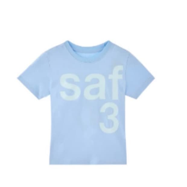 사파리스팟 블루 반팔티