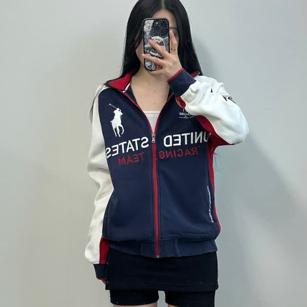 폴로 랄프로렌빅포니 레이싱 져지 자켓