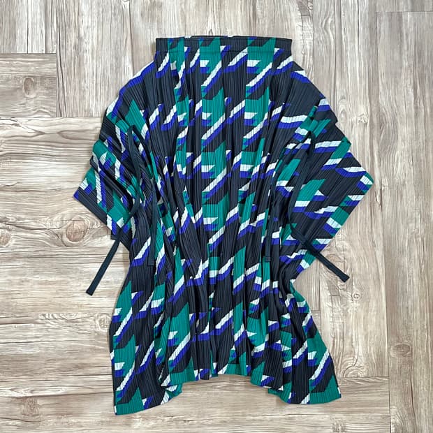 이세이미야케 pleats please 로브 롱 스커트