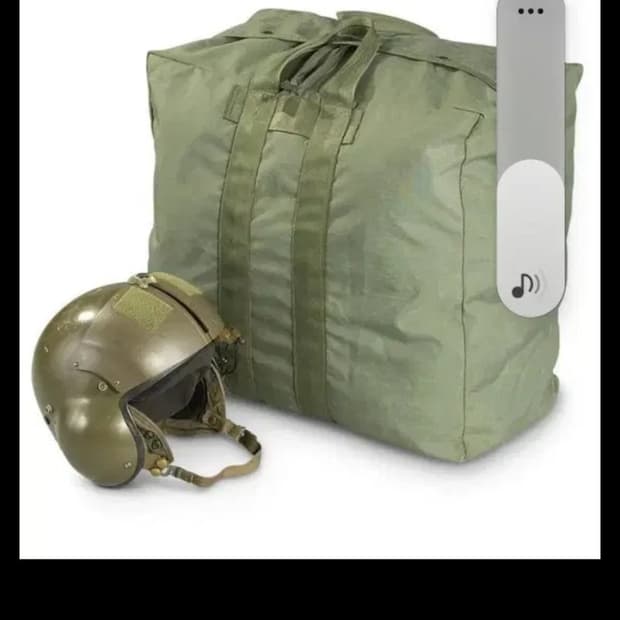 미공군 대형백.A3 FLYER KIT BAG.거의새제품