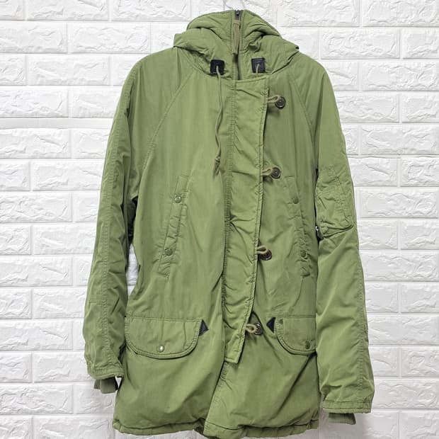 택포) 폴로랄프로렌 후드 야상 점퍼 XL