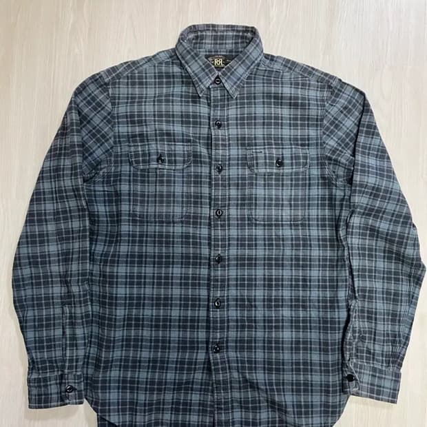 RRL 블루 체크 셔츠(M사이즈)