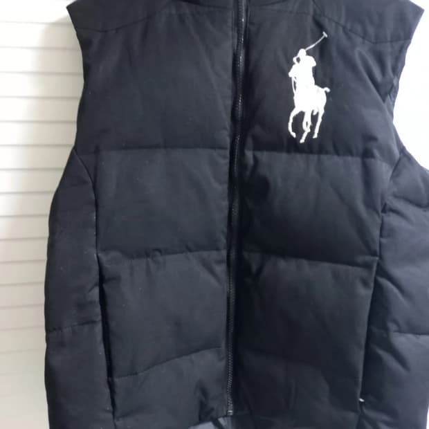 폴로 빅포니 패딩조끼
