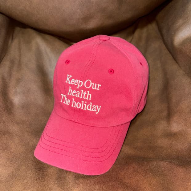 밀로 아카이브 자수 볼캡