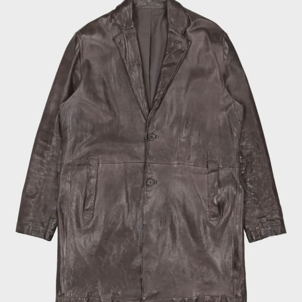 시리즈 램스킨 레더 카코트 100사이즈 