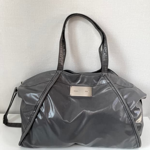 마뗑킴 빅 쇼퍼백 그레이