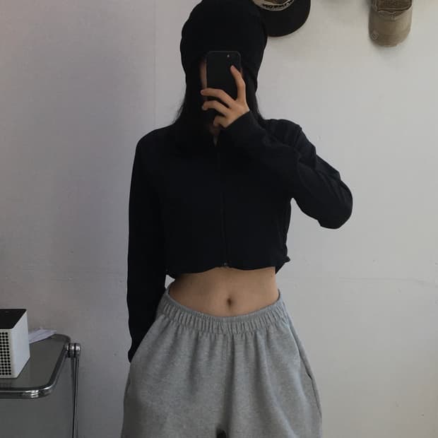 아디다스 크롭 트랙탑집업