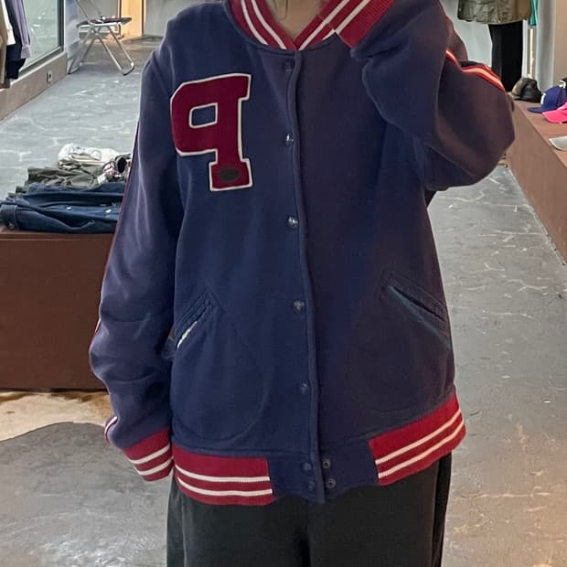 폴로 랄프로렌 P로고 바시티 자켓 H2071