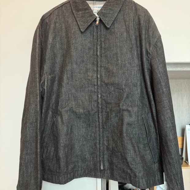 꼼데가르송 셔츠 알로하 데님자켓