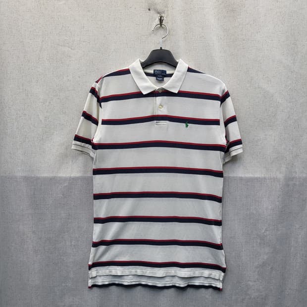폴로 랄프로렌 스트라이프 반팔 카라티