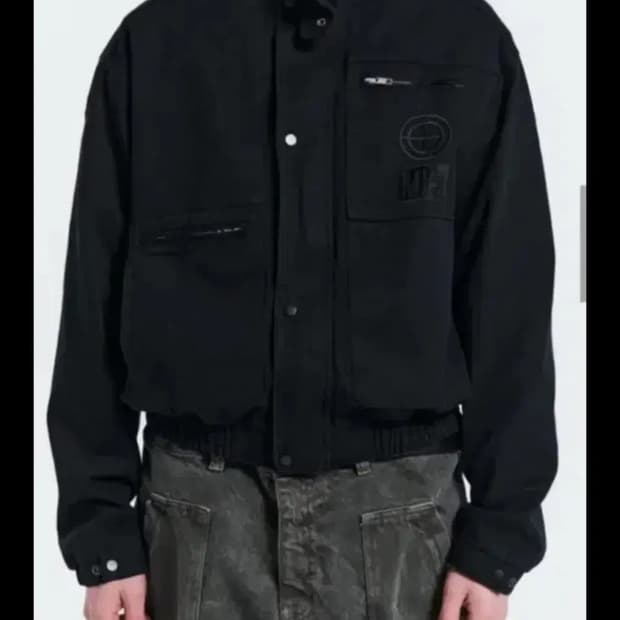 플라스틱프로덕트 매니저자켓 블랙 s 