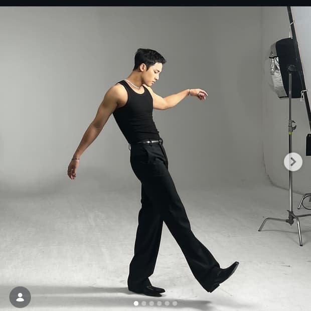 [M] 세비지 부츠컷 트라우저 슬랙스 (세븐틴 민규 착용)