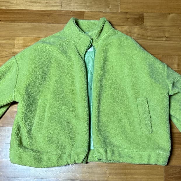 라이트그린 자켓 프리사이즈