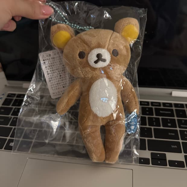 일본 롱다리 리락쿠마 인형 키링