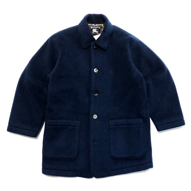 버버리 노바체크 플리스 코트 