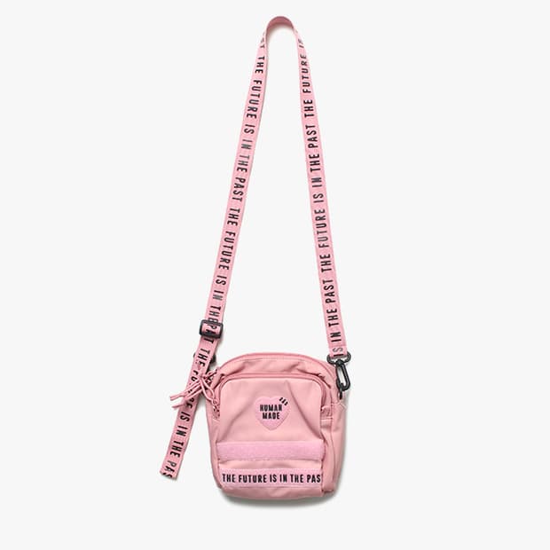  HUMAN MADE "Pink Shoulder Bag"